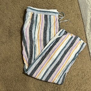 Old Navy full length linen pants size XL
